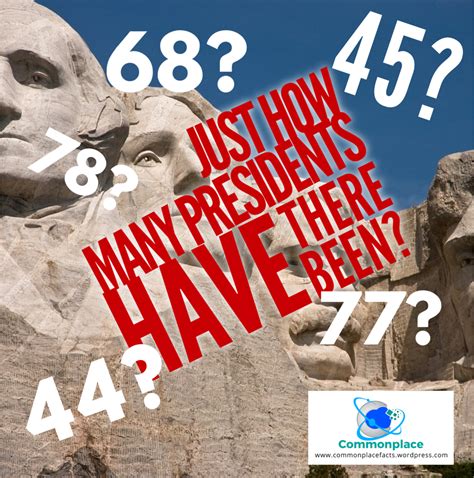 Just How Many Presidents Have There Been? – Commonplace Fun Facts