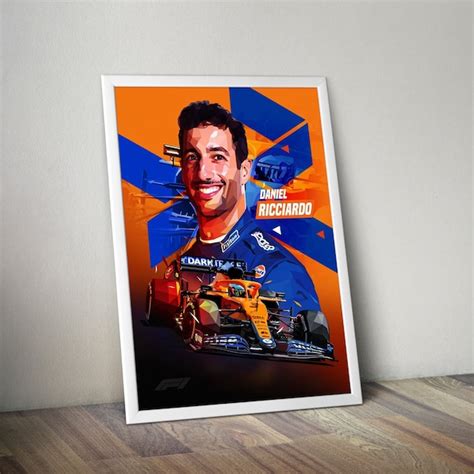 Daniel Ricciardo Poster Etsy