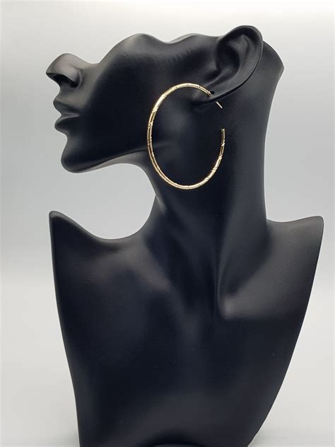 Boucles D Oreilles Cr Oles Cisel Es Fines Bijoux Femmes Sharonn Fr