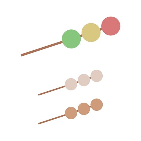 premium vector dango vector