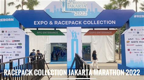 Racepack Collection Jakarta Marathon Youtube