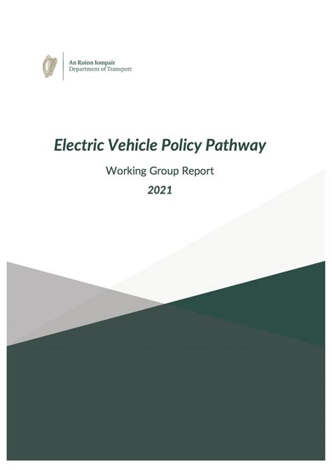 Government Approves Electric Vehicle Policy Pathway Report Fleet