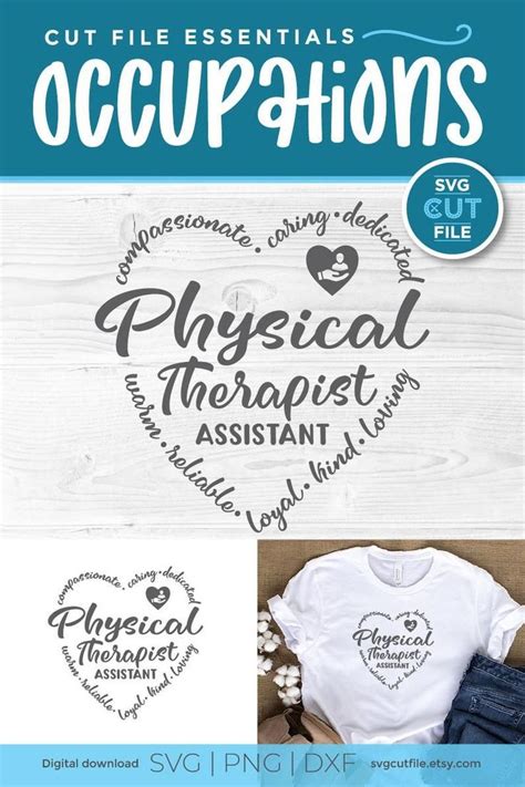 Physical Therapist Assistant Svg Physical Therapy Assistant Svg PTA