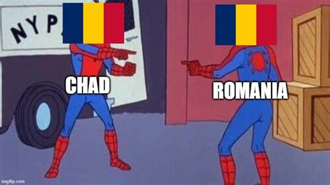 Chad Romania Flags Imgflip