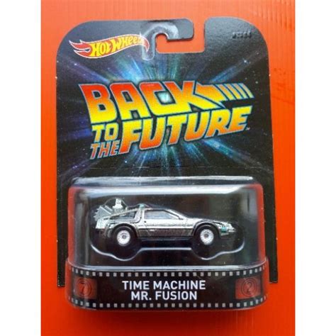 HOT WHEELS Back To The Future TIME MACHINE MR FUSION Shopee Malaysia
