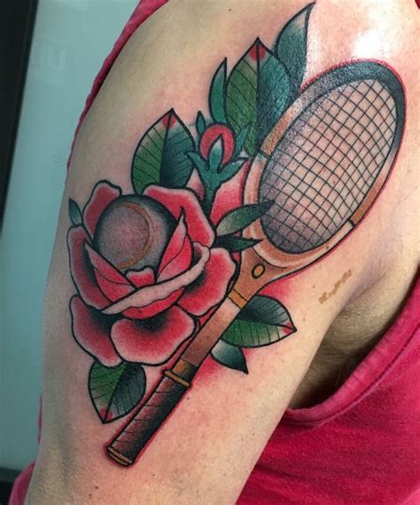 Awesome Tennis Tattoo Designs Body Art Guru