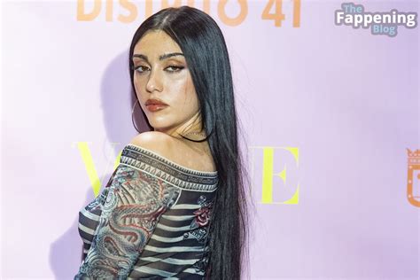 Lourdes Leon Flaunts Her Nude Breasts At The Vogue Fashion Night Out In