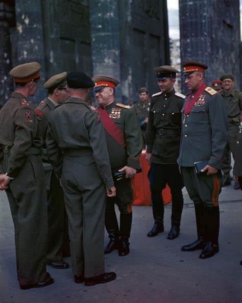 World War II Pictures In Details: Award Ceremony For Russian Generals ...