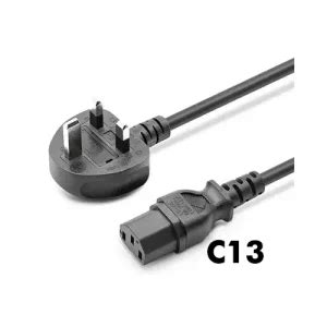 UK 13Amp Fused BS 1363 Plug Power Cord (電源線) - Hunder Shop (恆達店)