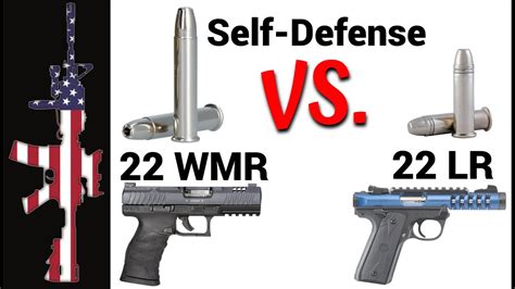 22 Lr Vs 22 WMR Pistols For Self Defense YouTube