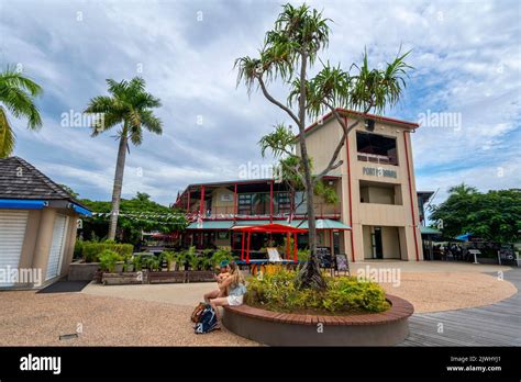 Retail Centre Of Port Denarau Marina Nadi Fiji Stock Photo Alamy