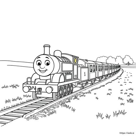 Thomas The Tank Engine Coloring Pages Printable