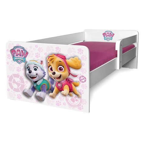 Pat Copii Paw Patrol Pink P1 2 12 Ani Cu Protectie Laterala PAT COPII