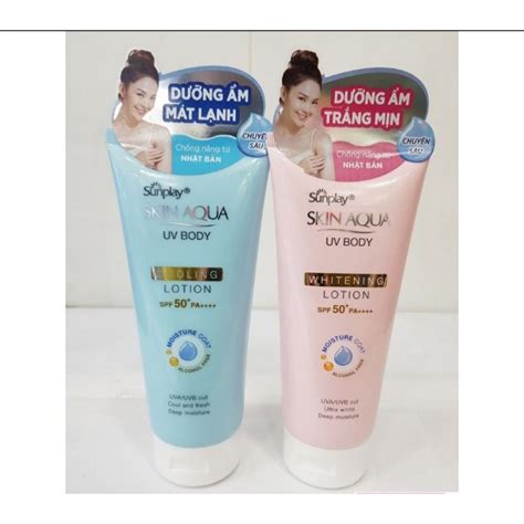 G Kem Ch Ng N Ng D Ng Th Sunplay Skin Aqua Uv Body Lotion Spf