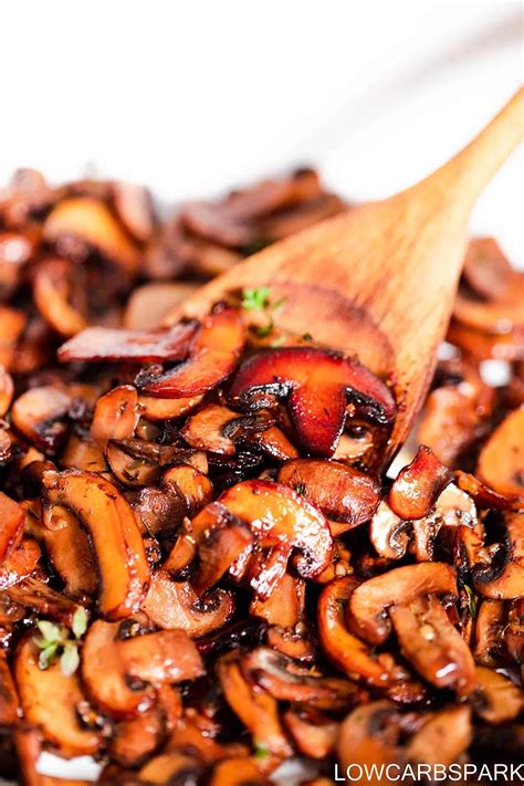 The Best Sautéed Mushrooms - Low Carb Spark