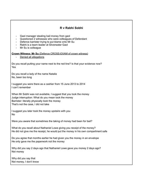 Court Case Court Report Jurd7251 Court Process Evidence And