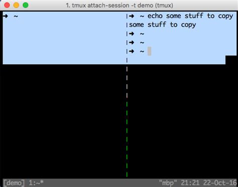 How To Copy And Paste With A Mouse With Tmux Unix Linux Stack Exchange