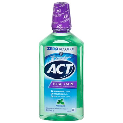 Save On Act Total Care Anticavity Fluoride Mouthwash Fresh Mint Order