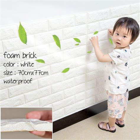 Jual Foam Brick Wallpaper Sticker Dinding Dekorasi Dinding D Foam Bata