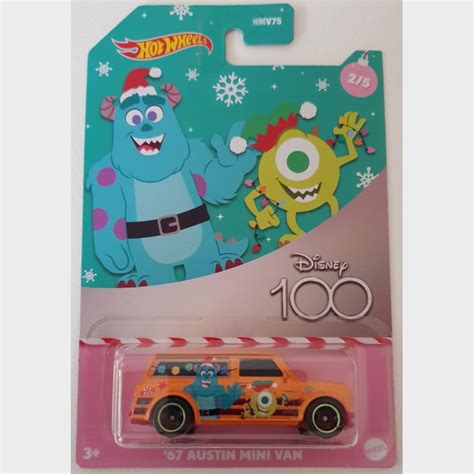 Hot Wheels Disney Th Holiday Edition Austin Mini Van