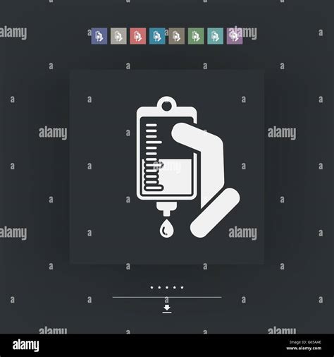 Medical Drip Bag Stock Vector Image And Art Alamy
