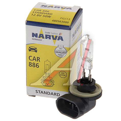 480563000 Лампа 12V H27W/1 50W PGJ13 American Types NARVA - 480563000 N ...