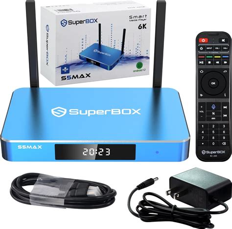 Amazon Premium S 5 Max Super TV Box 2024 Edition 6K UHD S 5max