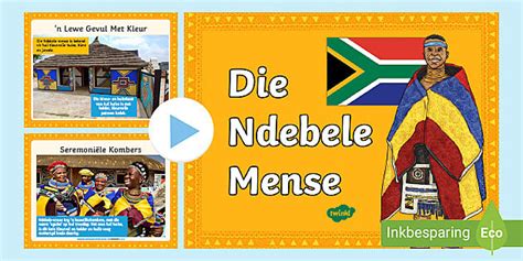 Ndebele Kultuur Informatiewe Powerpoint Twinkl