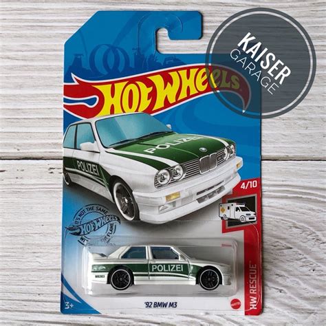 Hot Wheels Bmw M Polizei Shopee Malaysia
