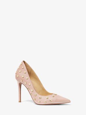 Keke Studded Leather Pump Michael Kors