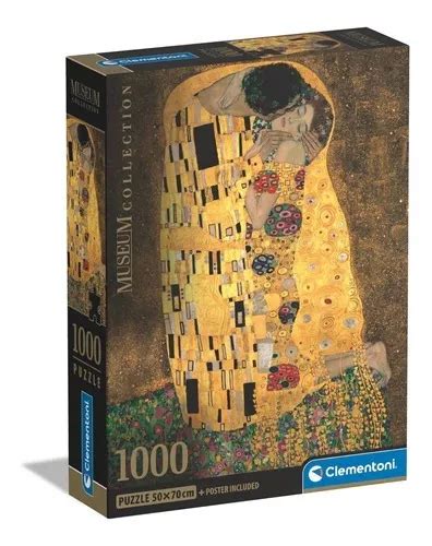 Rompecabezas El Beso De Gustav Klimt Pz Clementoni Italia Arte