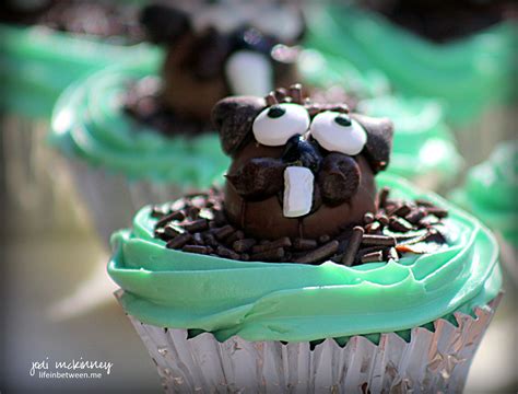 Groundhog Day Cupcake Groundhog Day Punxsutawney Phil Cupcakes