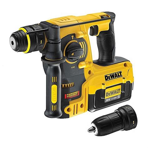 Dewalt Dch P Gb V Xr X Ah Cordless Brushless Sds Hammer Drill