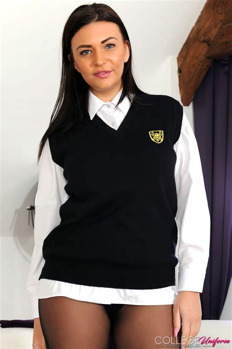 College Uniform Performed By Stephanie W Sex Photos CoedCherry