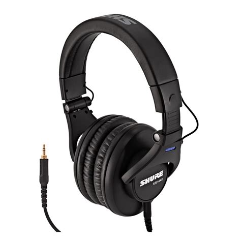 Shure MV7 USB/XLR Podcast-Mikrofon, schwarz mit Kopfhörer SRH440 ...