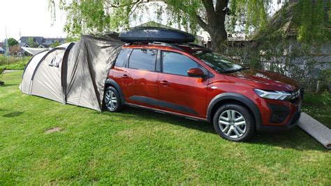 Dacia Jogger En Mode Camping Car Avec Le Pack Sleep Ou La Tente De