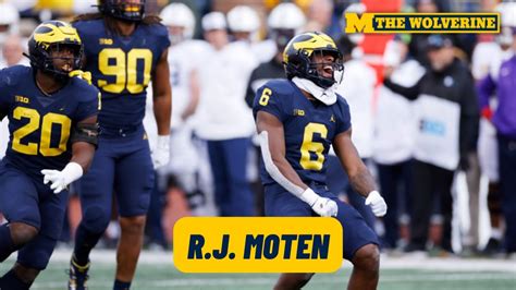 R J Moten Last Years Msu Loss Still Eats At Michigan Football