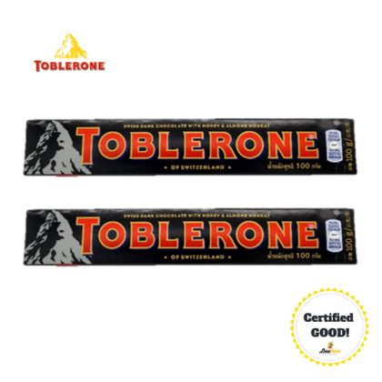 Toblerone Dark Chocolate 2x100g