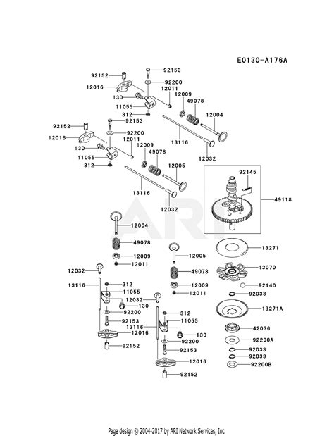 Kawasaki Fr730v Fs00 4 Stroke Engine Fr730v Parts Diagram For Valve