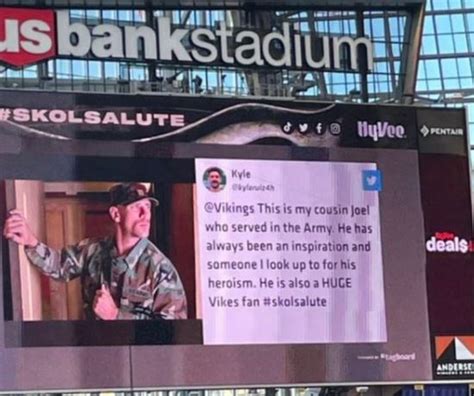 Minnesota Vikings Tricked Into Showing A Porn Star On Stadium Jumbotron