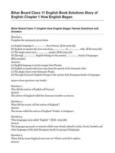 class  english  english began solutions