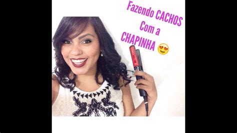 Como Fazer Cachos A Chapinha Youtube