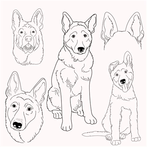 German Shepherd Svg Masterbundles