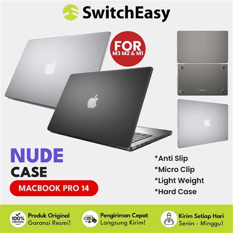 Jual Case Macbook Pro 14 M3 M2 M1 SwitchEasy Nude Casing Cover Hardcase Shopee Indonesia
