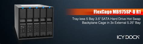 Amazon Icy Dock Tray Less Bay Sata Hard Drive Hot Swap Backplane Cage In X External