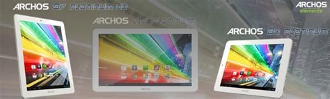 Archos Platinium Nouvelle Gamme De Tablettes Tuxboard