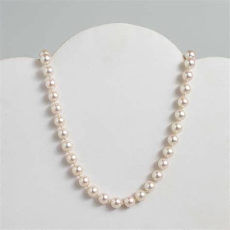 Pearl 14k Necklace Witherell S Auction House