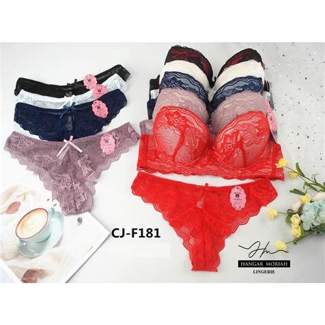 CONJUNTO LINGERIE SEXY TANGA RENDADO CORES VARIADAS CJ F Shopee Brasil