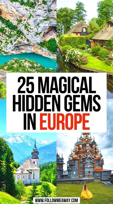 magical hidden gems  europe europe trip itinerary europe travel
