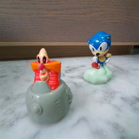 Sega Sonic The Hedgehog Rare Action Figure Burger King Collectible